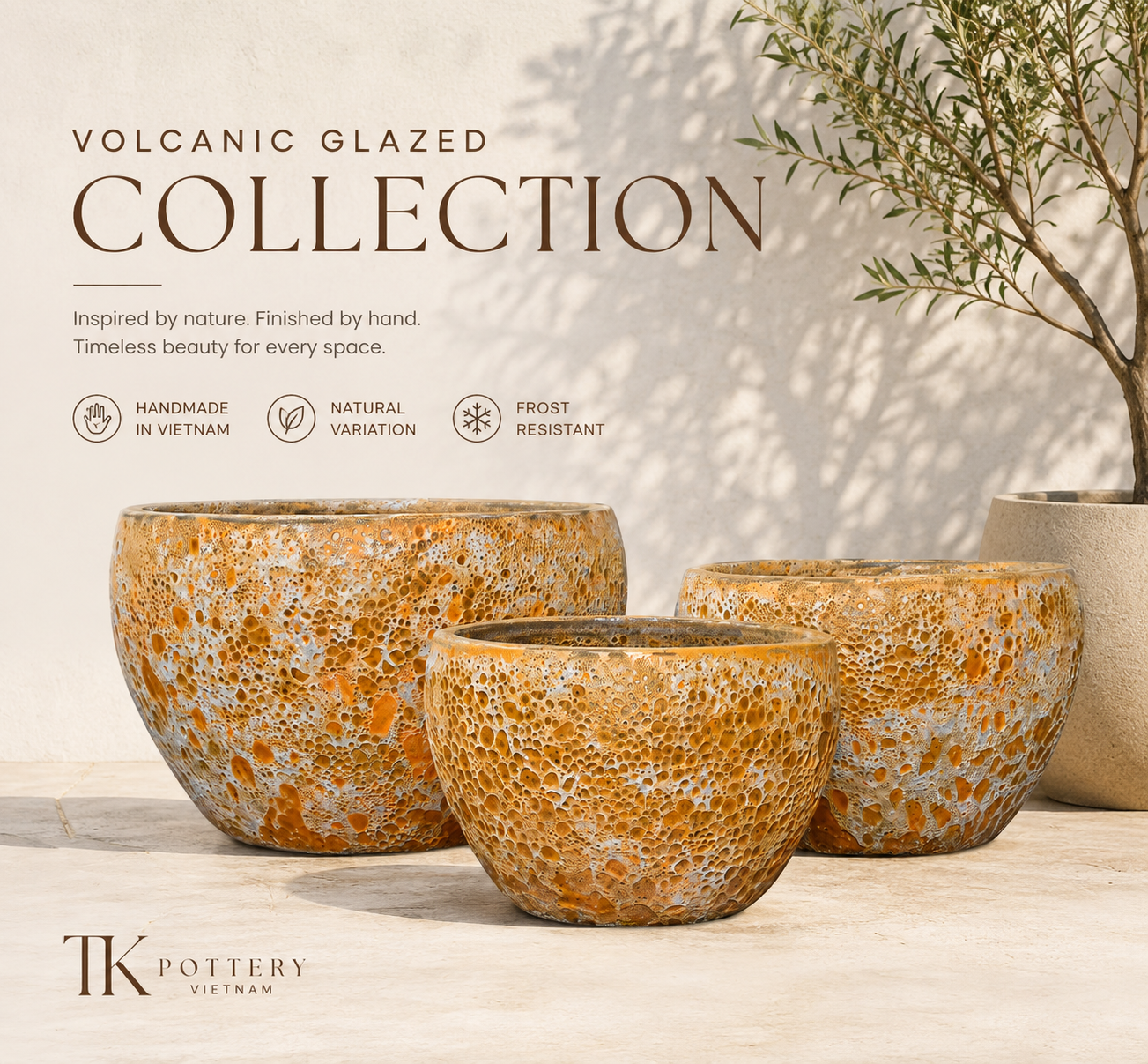 Volcanic Glazed Collection